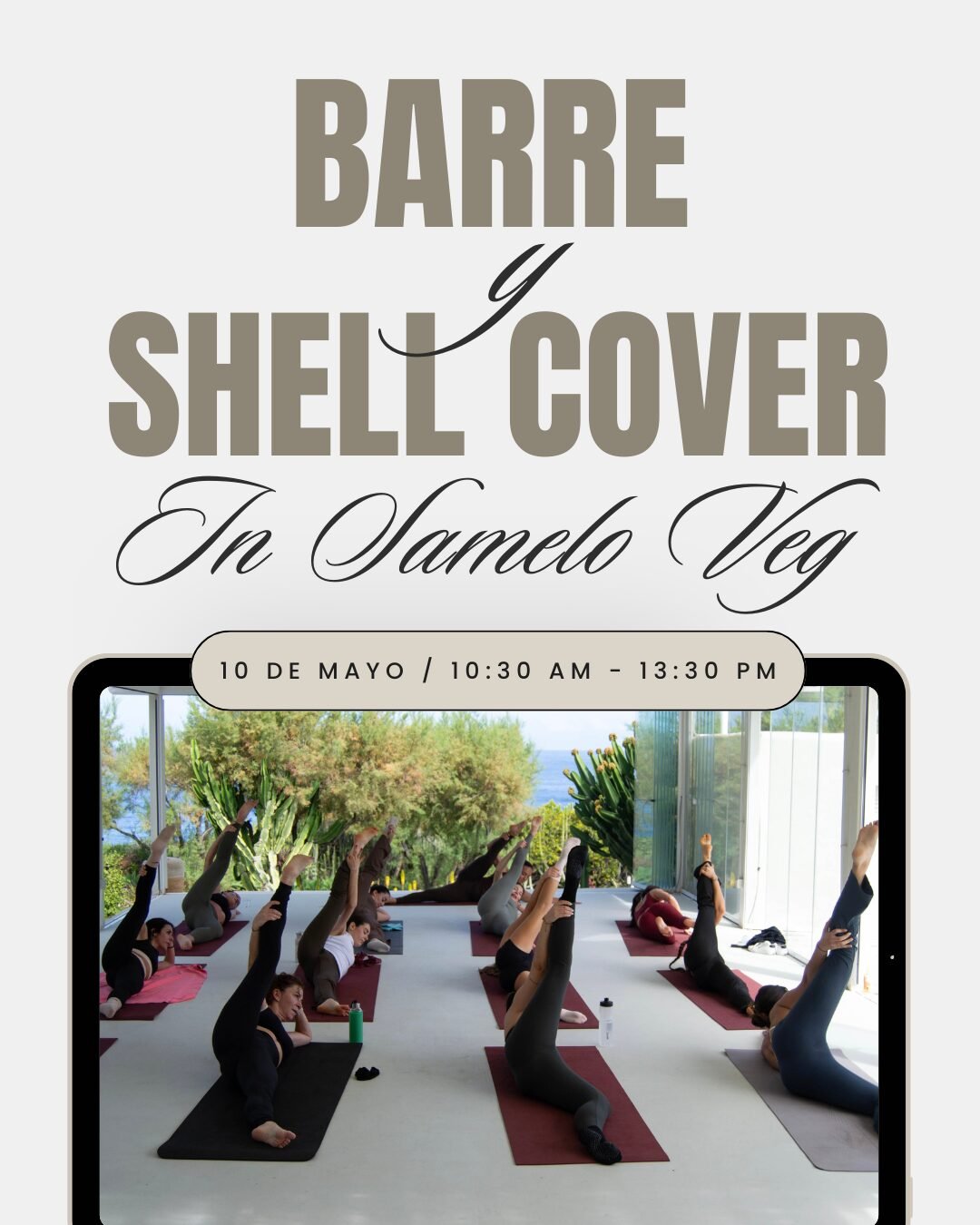 Barre y Shell Cover BootyAvocado